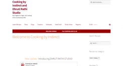 Desktop Screenshot of cookingbyinstinct.com